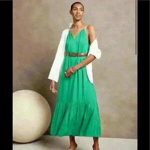 Banana Republic Halter Maxi Dress